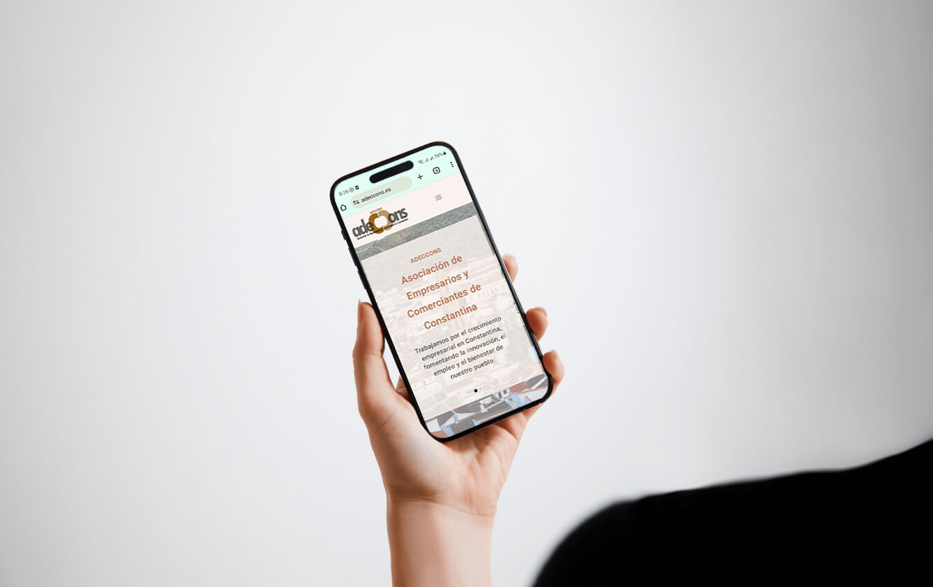 adeccons diseño web